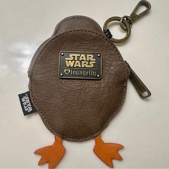 Loungefly Star Wars Porg Pouch Keychain - Picture 2 of 2